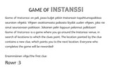Game of Instanssi